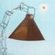 Postmodern Lumina floor lamp, minimalist Italian design lamp.