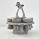 Vintage egg cup holder Ar Seiz Breur