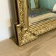 Antique gold leaf mirror – 99×67cm – bevelled glass,
