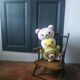 Old seat high chair baby late 19th century