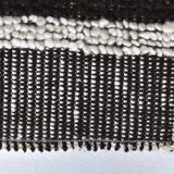 7x10 Chunky Wool Striped Handmade Rug, 206x295Cm