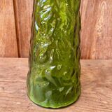 Italian carafe Empoli green 1970s.