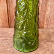 Italian carafe Empoli green 1970s.