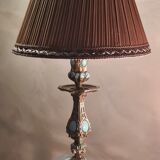 Lampe style napoléon 3 bronze peint electricité