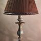 Lamp style napoleon 3 bronze painted electricity