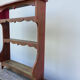 Wall spice shelf patinated wood vintage antique storage