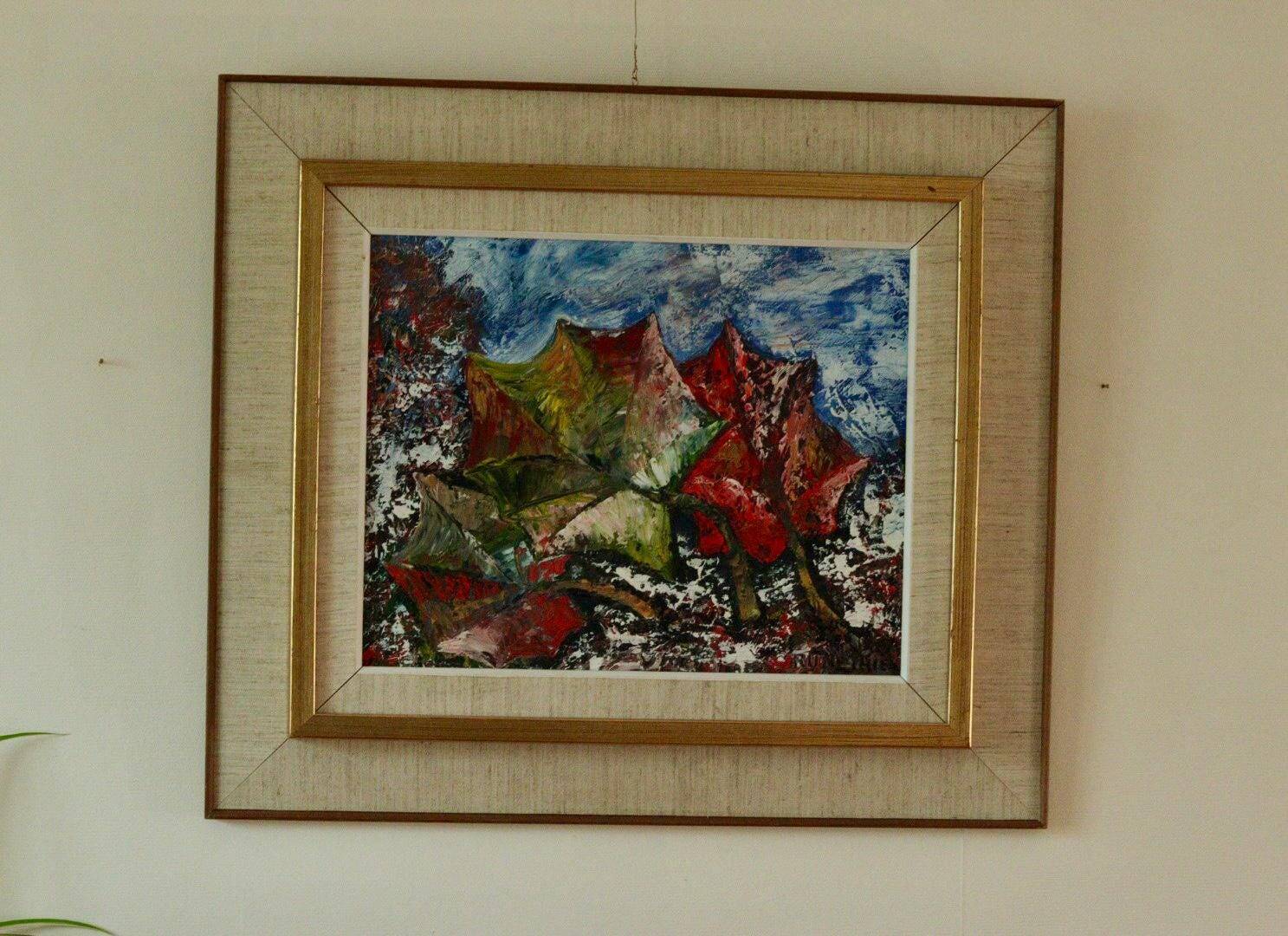 "Abstract Leaves" by Rune Thiel