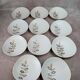 Set of 11 vintage dessert plates from Niderviller – 1970s – Capron Vallauris style