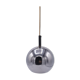 Suspension boule chromée