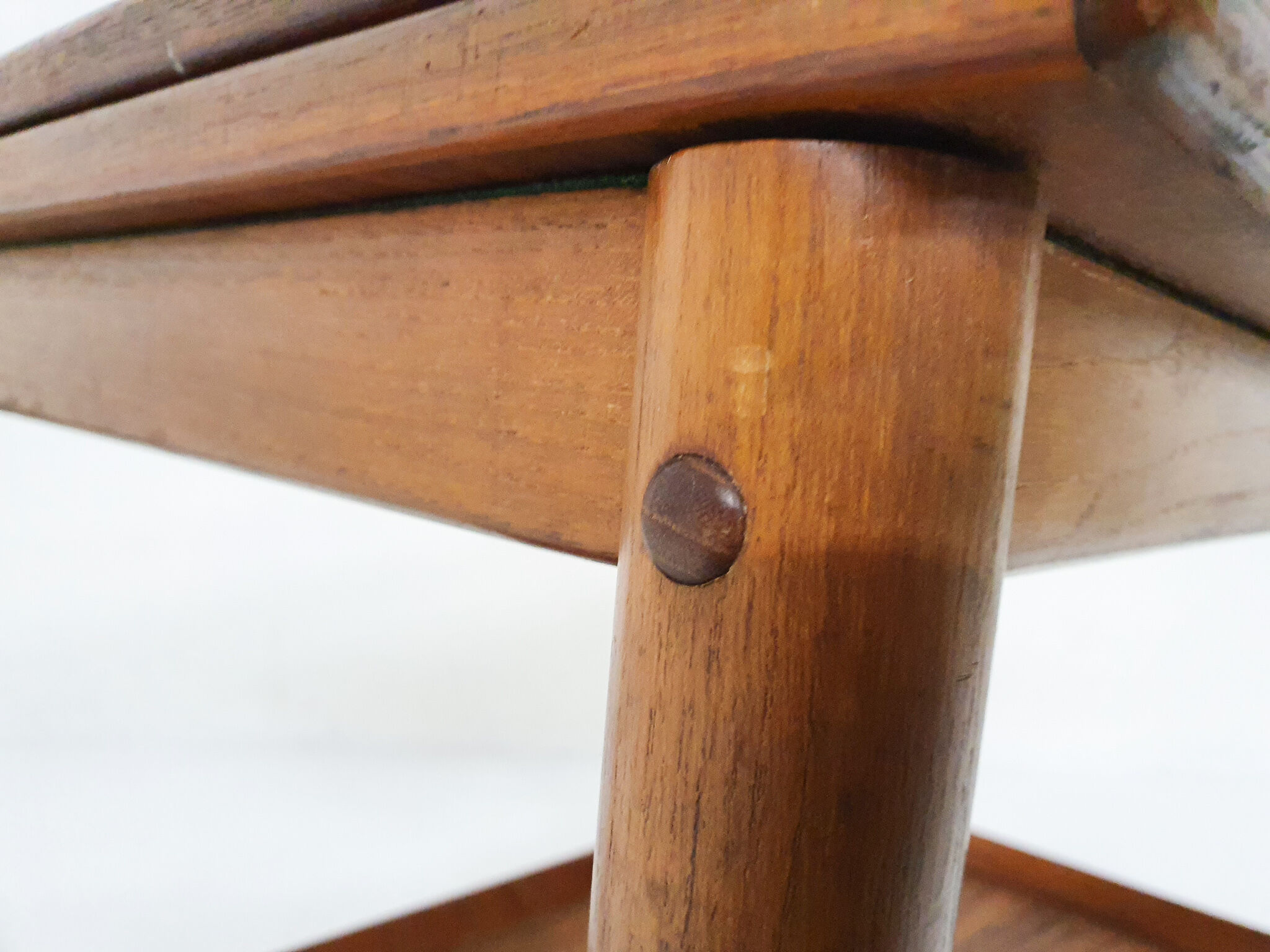 Grete Jalk for Poul Jeppesen, foldable side table, Denmark 1960's