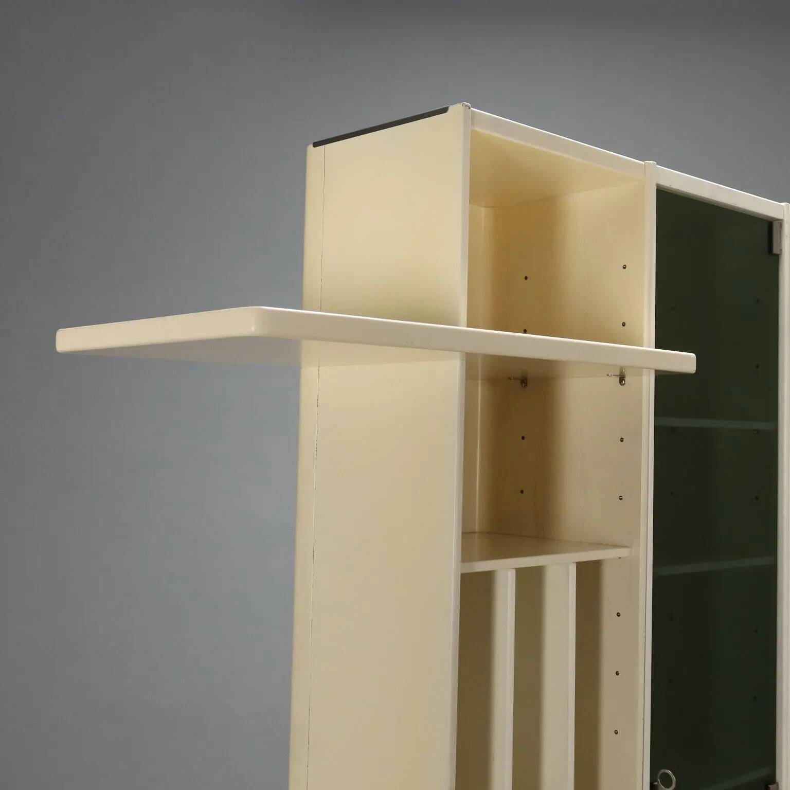 Armoire vintage Saporiti design Vittorio Introini Italie 1970s-1980s