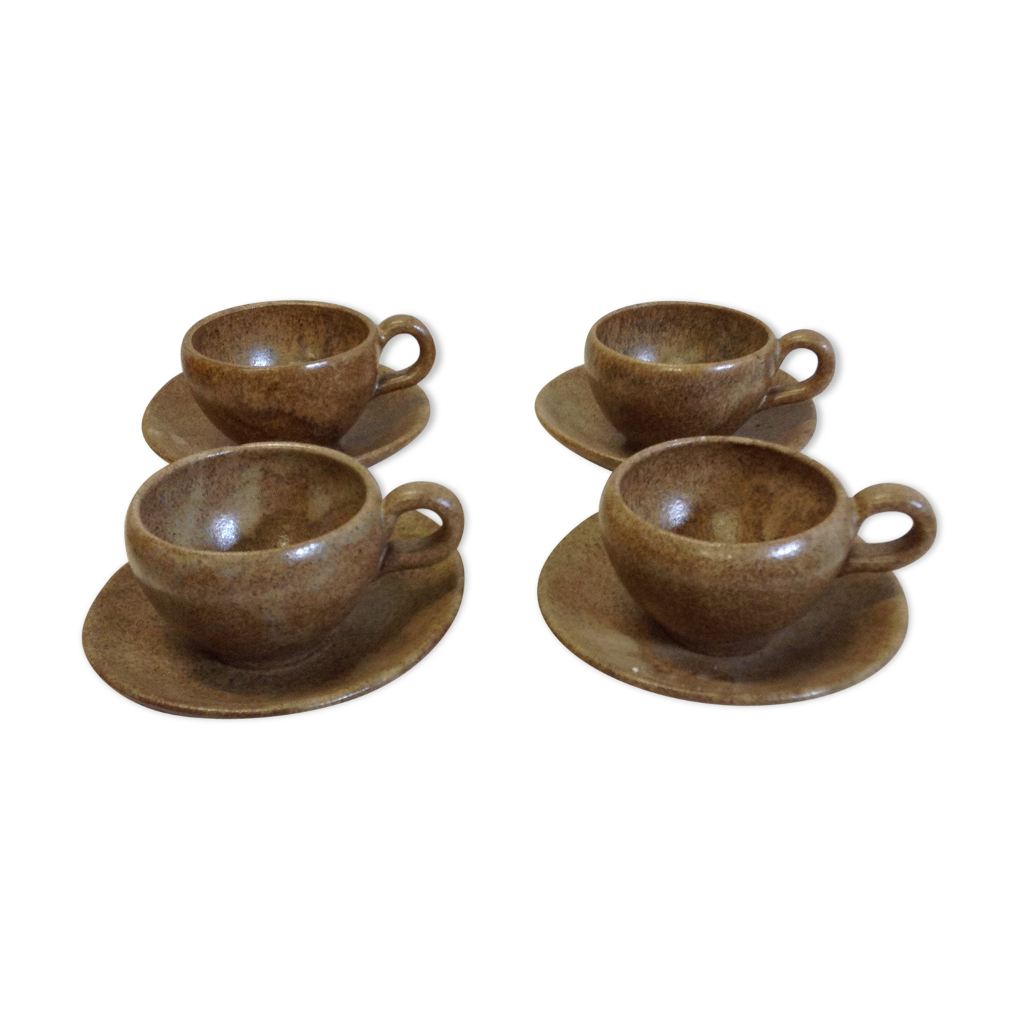 Tasses à café en grès