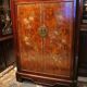 Cabinet in trompe l'oeil furniture bar decorated Far East China