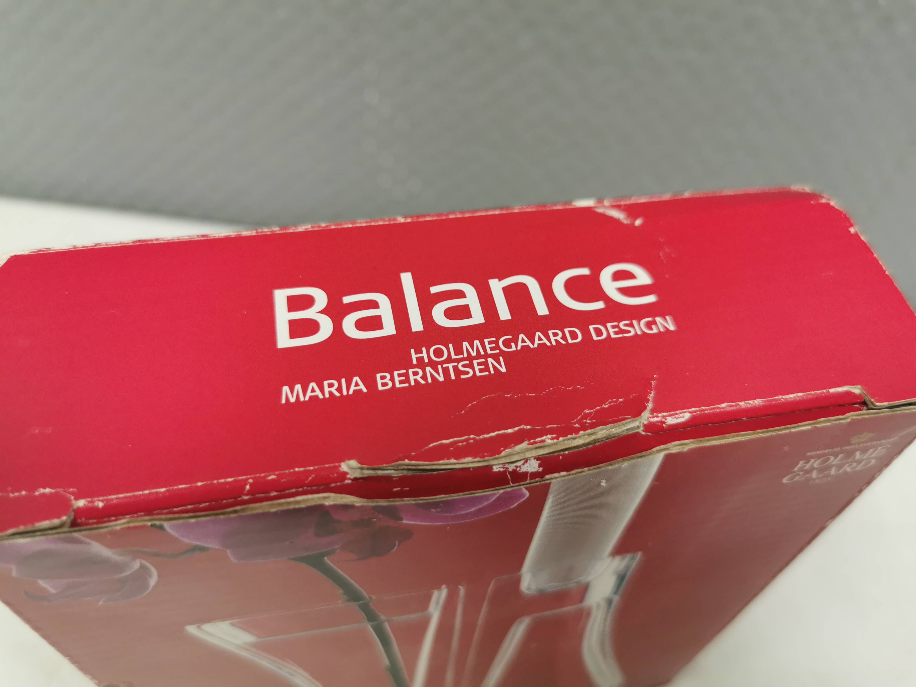 Vintage glass candlesticks/vases from the Danish Holmegaard glassworks.