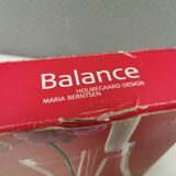 Vintage glass candlesticks/vases from the Danish Holmegaard glassworks.