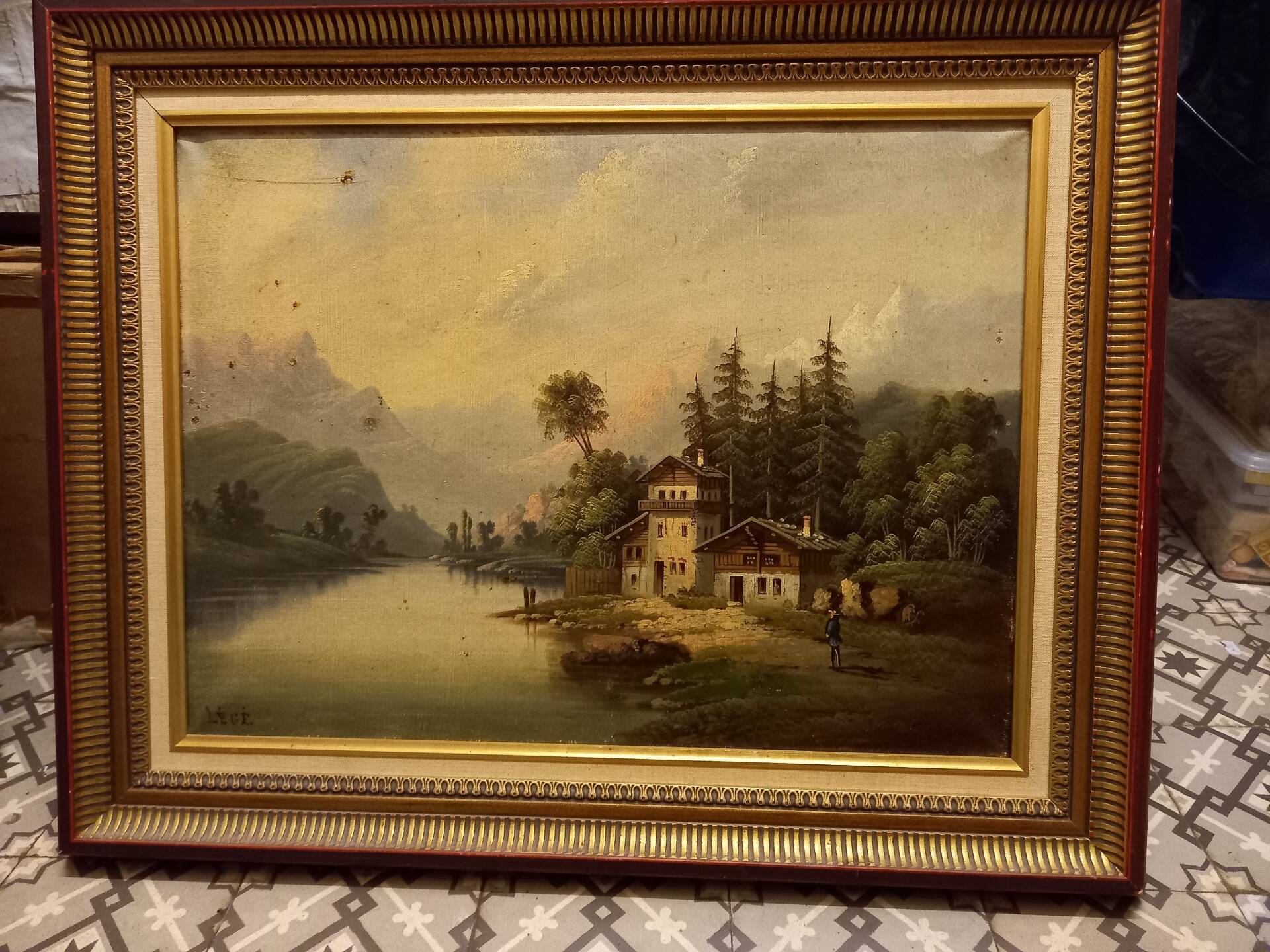 "Romantic Alpine Landscape"