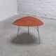 Triangular 'VL1312' side table in teak by Vermund Larsen, 1959