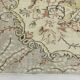 7x10 Beige & Pale Yellow Geometric Pattern Vintage Rug, 203x308 Cm