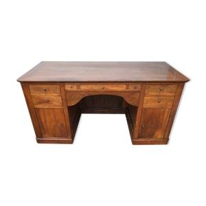 Bureau Louis Philippe - noyer massif