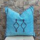 Handmade Moroccan silk cushion cover