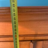 Natural wood sideboard