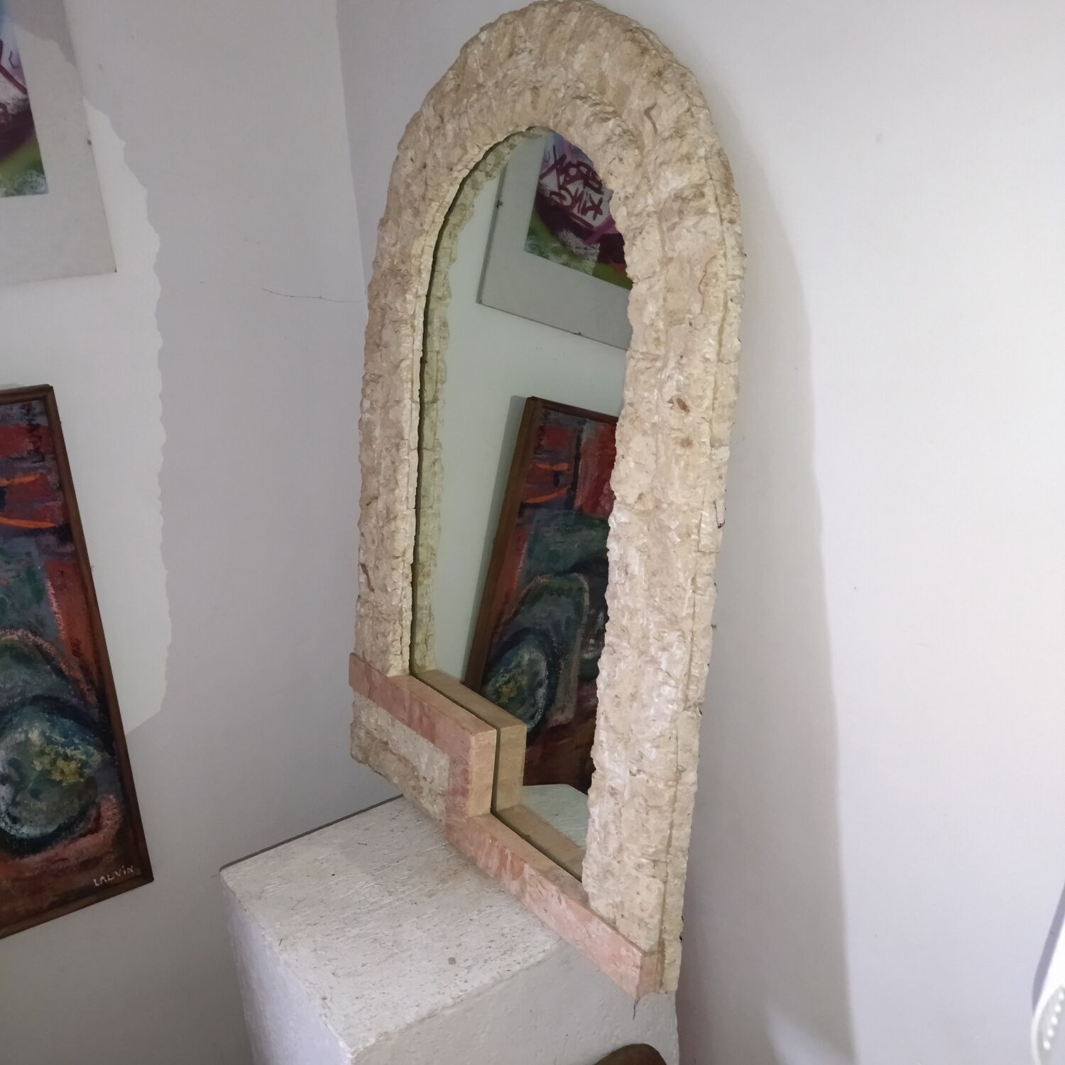 Magnussen Ponte stone mirror