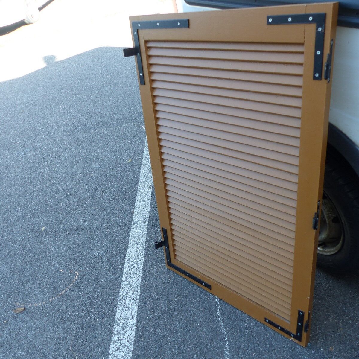 Wooden louvers 1 swing