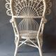 Fauteuil Peacock en rotin