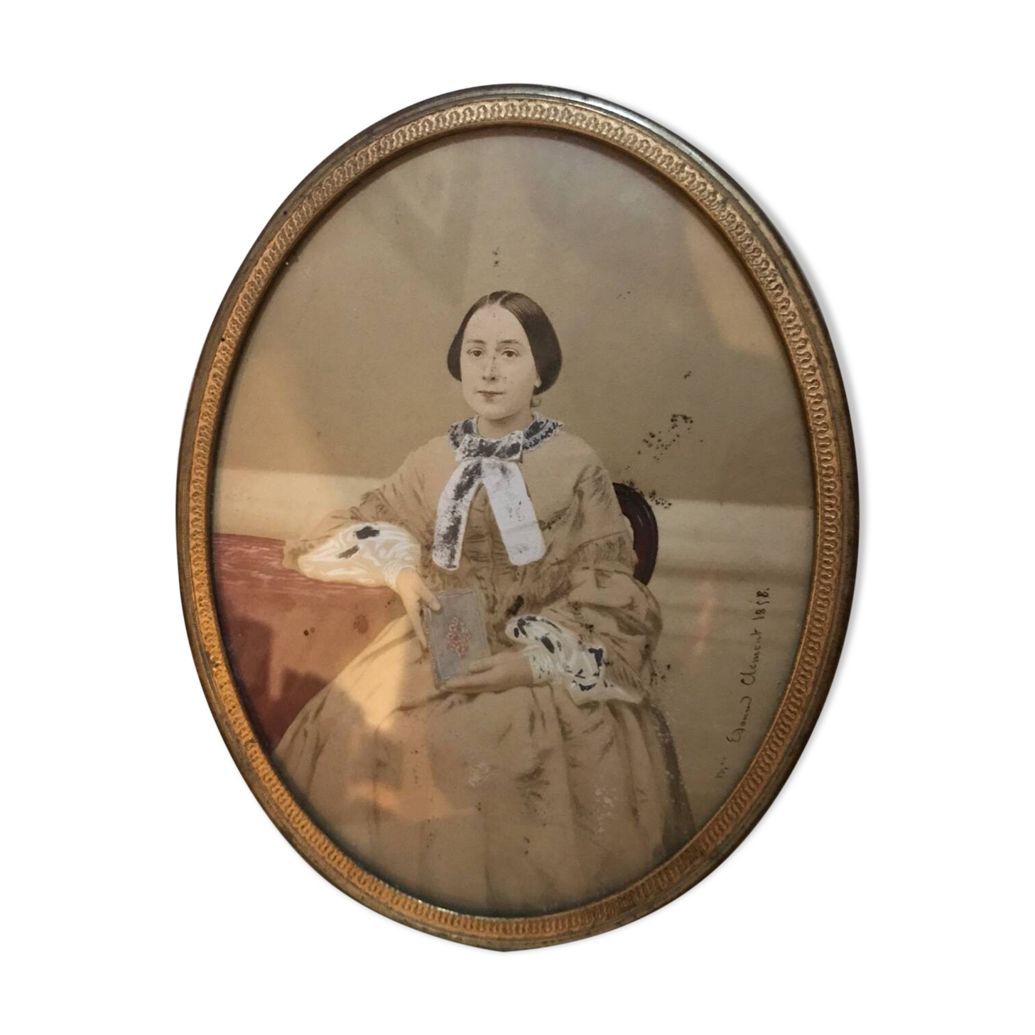 Young girl with a book