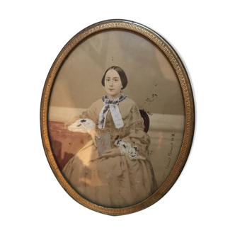 Young girl with a book