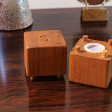 Scandinavian salt and pepper in teak