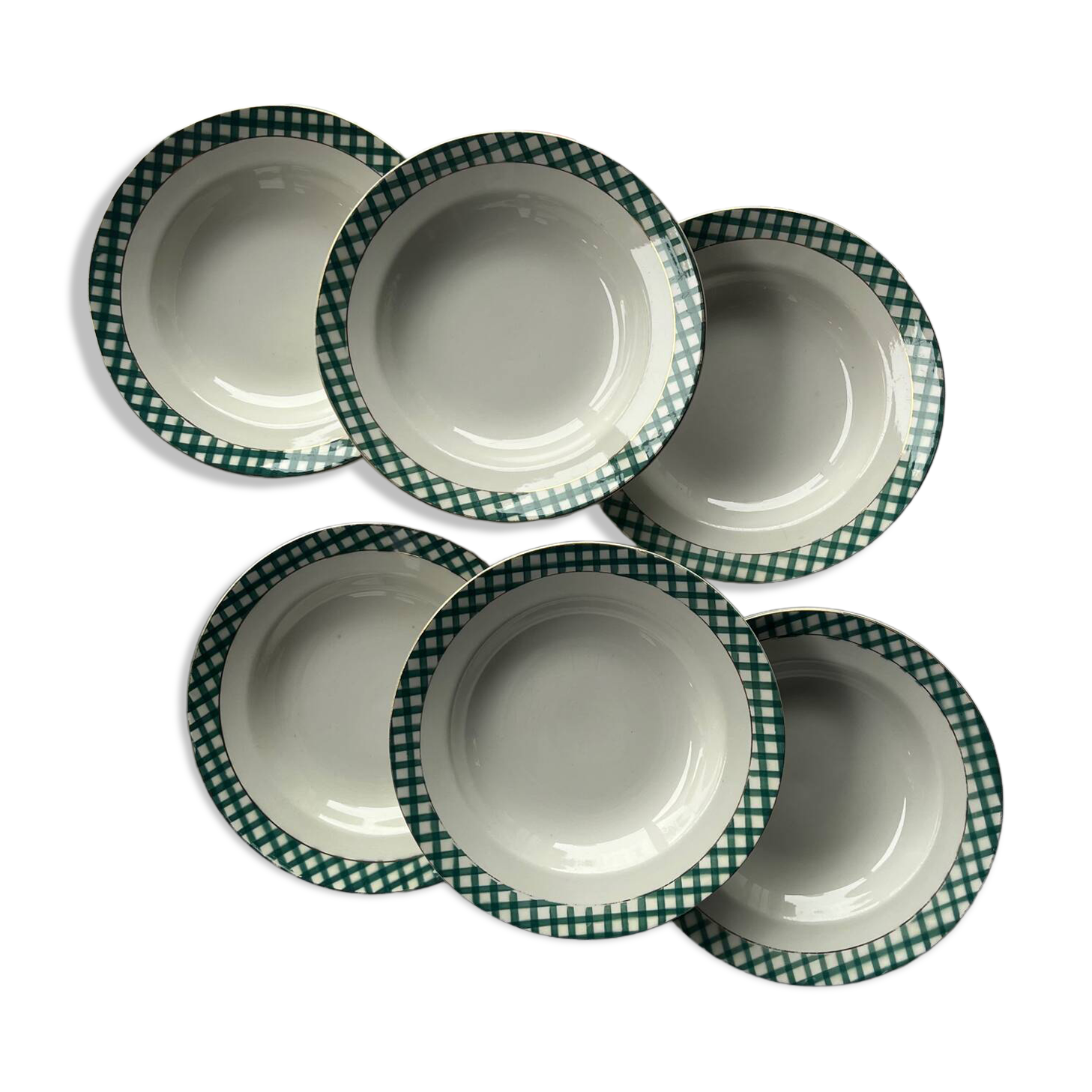 Assiettes Sarreguemines Digoin