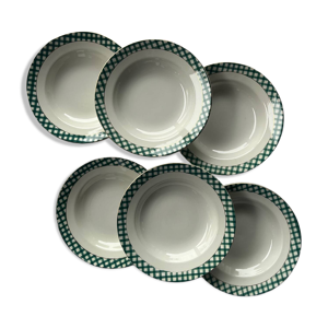 Assiettes sarreguemines - digoin