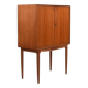 Teak Bar Cabinet with Harlekin Mirrors by Illum Wikkelsø
