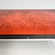 Glass coffee table by Jean René Talopp, 1970s