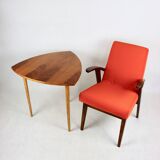 Vintage armchair 300-123, design by M. Puchała, orange - available 2 pieces