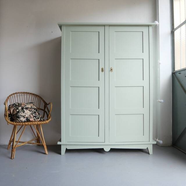 Renovated vintage wardrobe