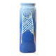 Vase Marty Lezoux en grès vernissé bleu et gris