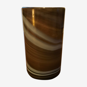 Glass roller vase