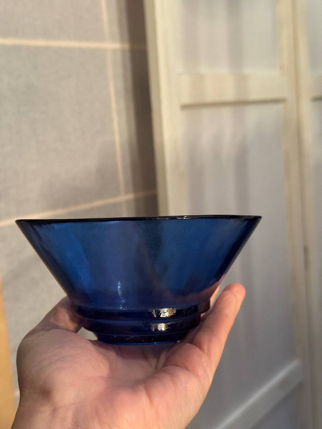 Lot de 2 bols bleus