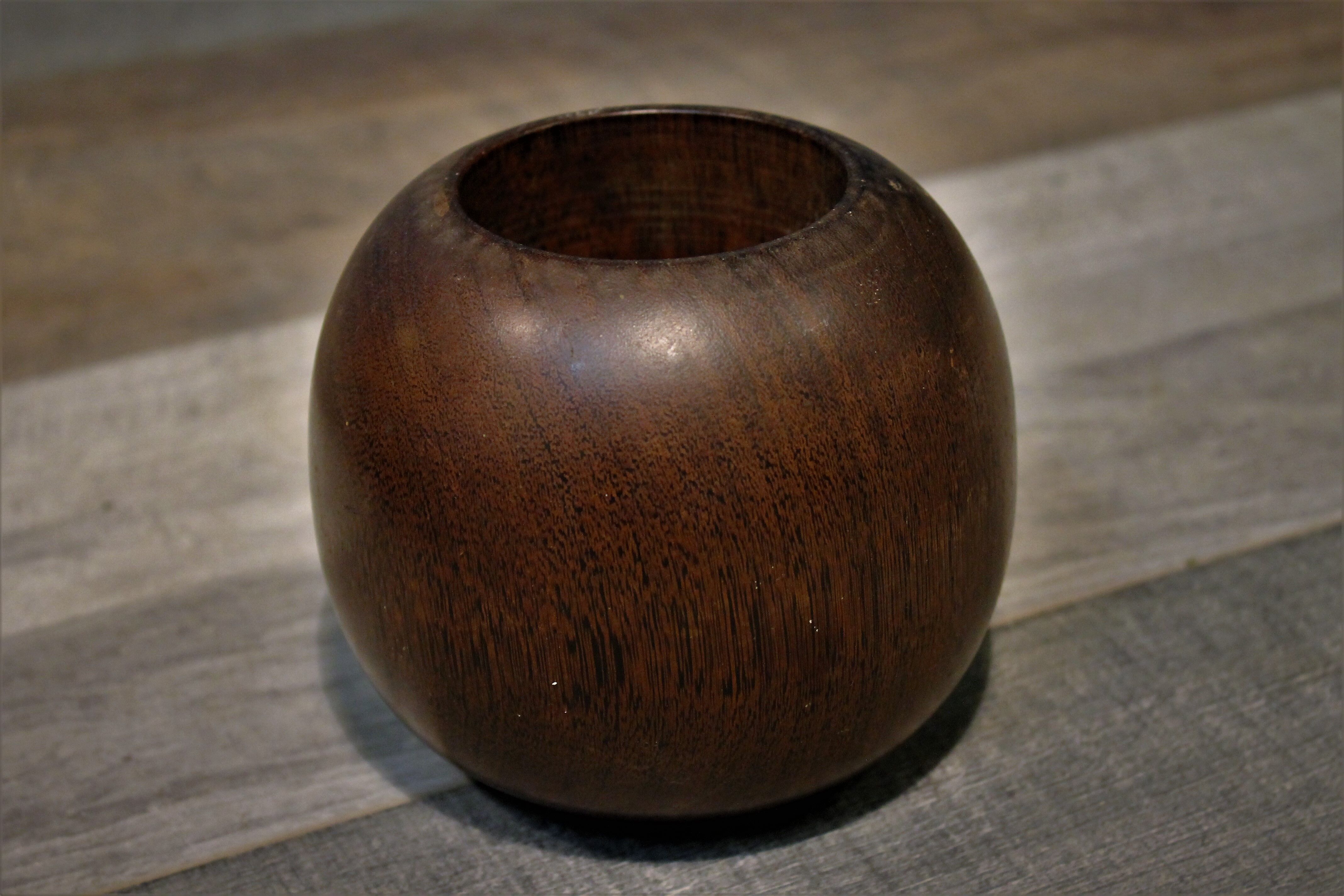 Rosewood pencil pots 1960