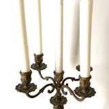 Bronze chandelier