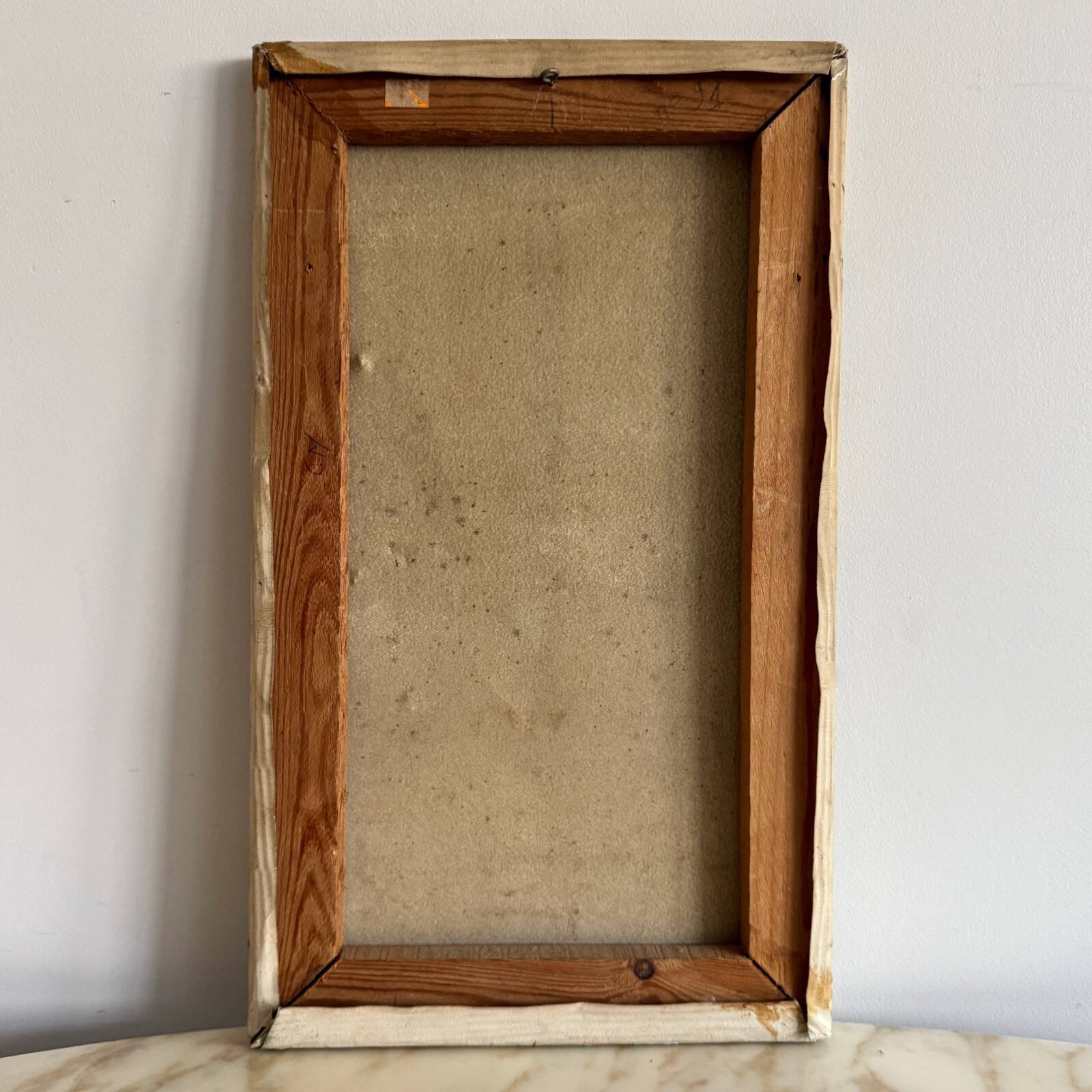 Oil on canvas still life bouquet of flowers by Serge Doceul 1986