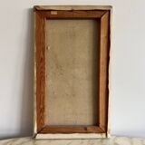 Oil on canvas still life bouquet of flowers by Serge Doceul 1986