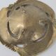 Vintage solid bronze fruit bowl from the 1970s.
