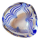 Murano crystal ashtray 1970