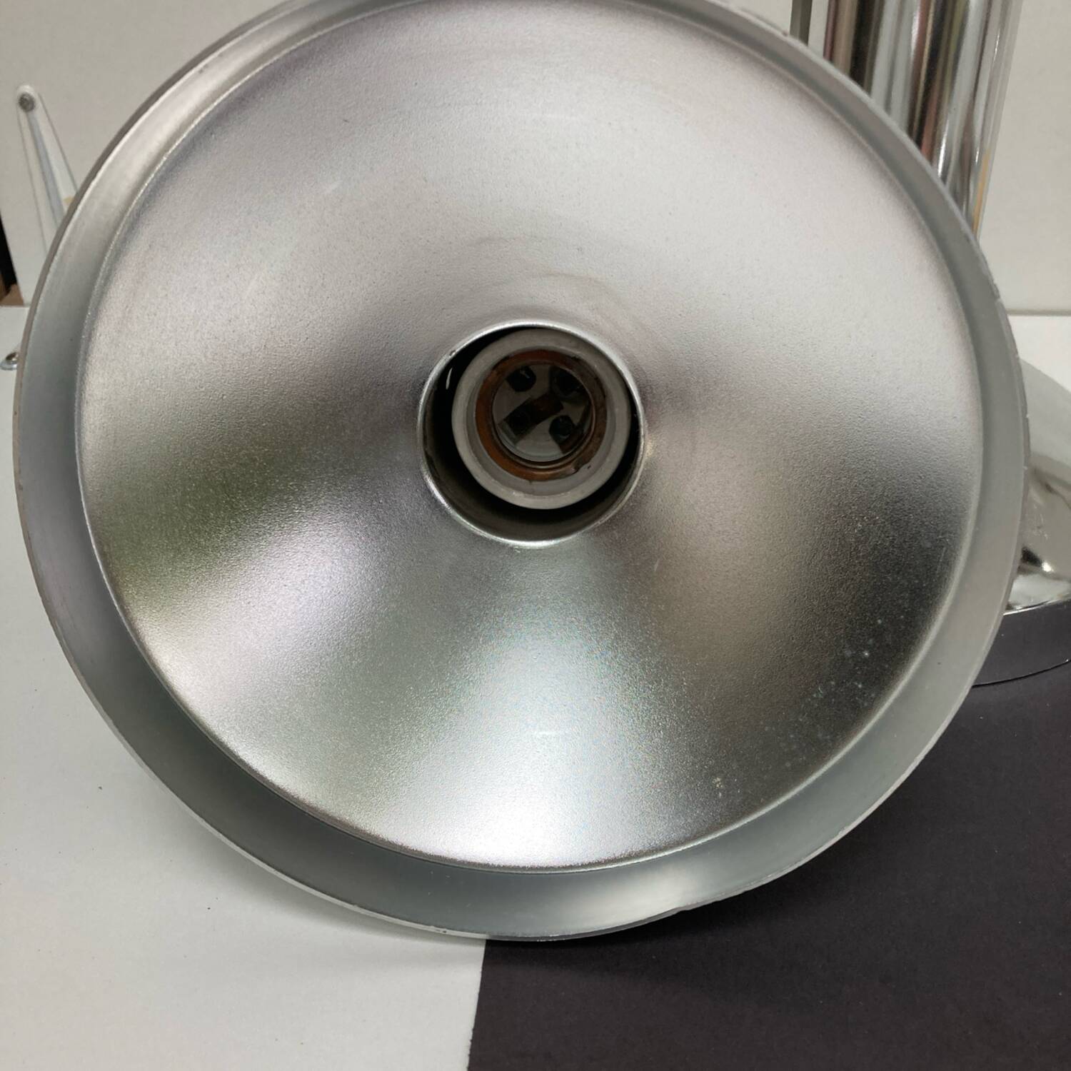 German aluminum wall light CONCORD LIGHTNING MURALE 70’S