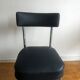 Chaise de bureau industrielle tonneau 1960
