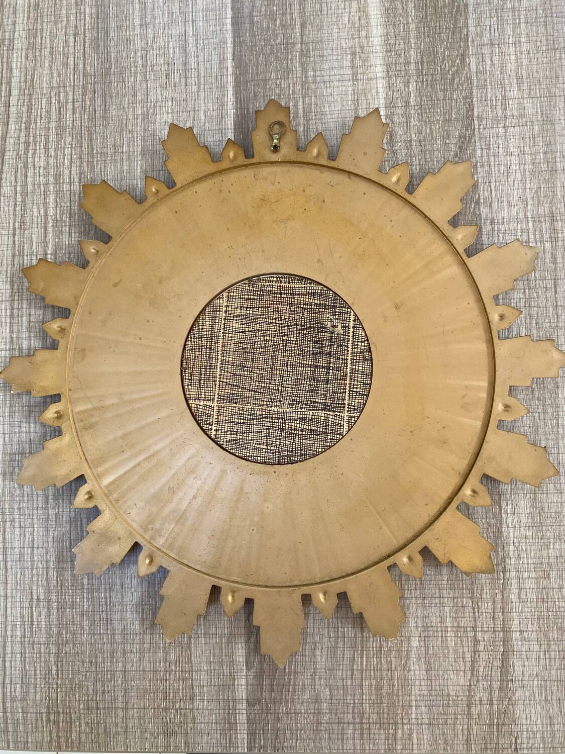 Large sun mirror from the 50s/60s