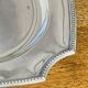 Silver-plated metal plate, Gallia model, Christofle